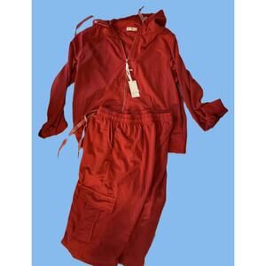 Red Marine Sweatshirt & Joggers Tracksuit XL NEW NWT